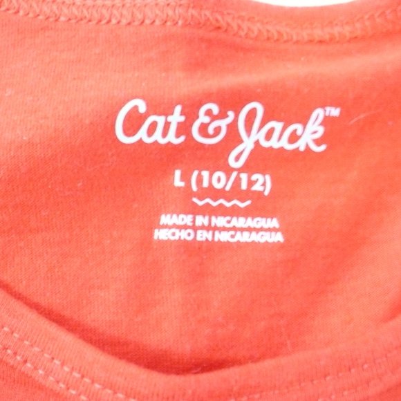 Cat & Jack Shirts & Tops Red Sparkler By Cat Jack Size L Poshmark